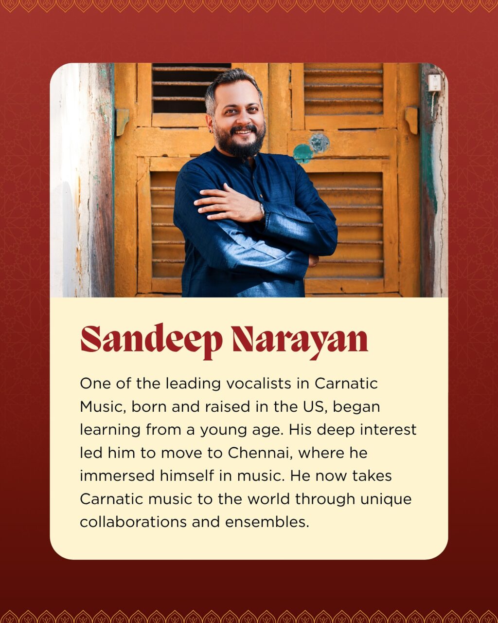 Instagram post from sangamam_india. This post is in position 1.