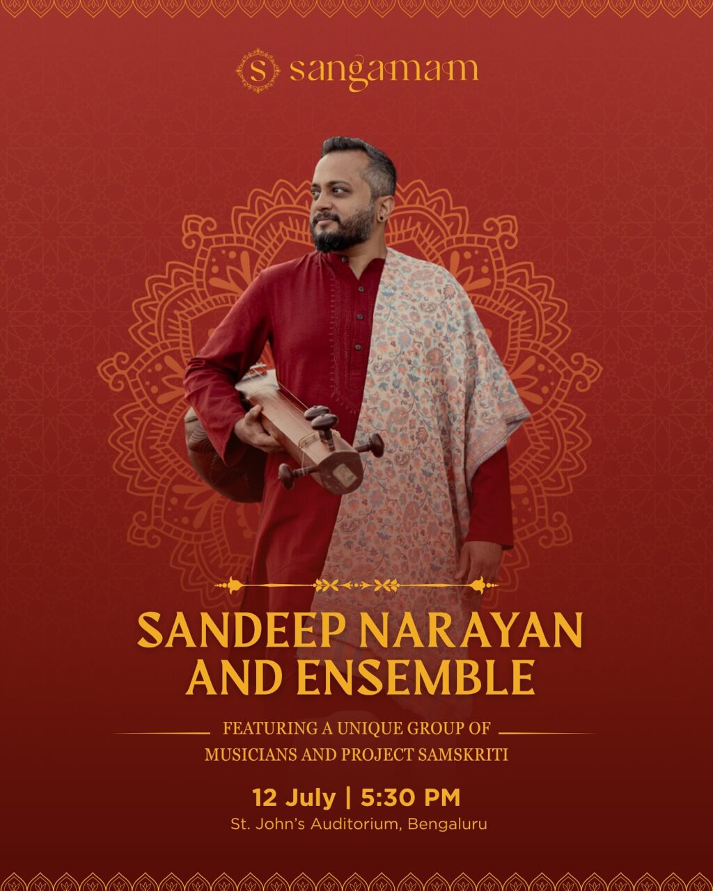 Instagram post from sangamam_india. This post is in position 0.